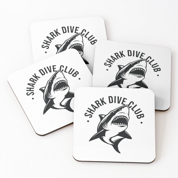 Item preview, Shark Dive Club Scuba Diving Diver designed and sold by These_Prints.