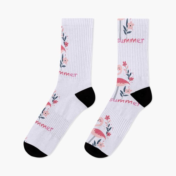 Item preview, Cute Cartoon Flamingo with Playful Charm designed and sold by nada-art.