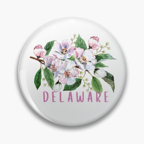 Item preview, Delaware State Flower Peach Blossom Classic T-shirt Sticker designed and sold by ThinkNature!.
