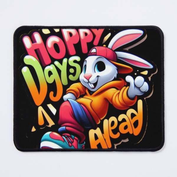 Item preview, hip hop hare - hoppy days ahead  designed and sold by Yas_oma.