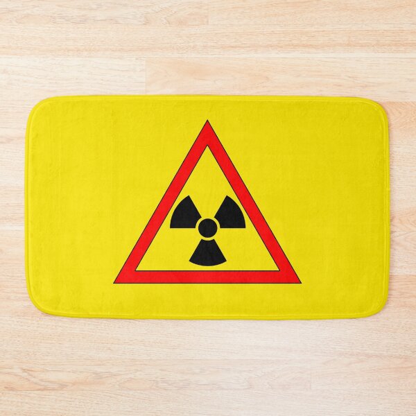 Item preview, radiation symbol, I emit atomic energy, be warned! Nuclear symbol and intriguing graphic in urban style, very nice t-shirt. designed and sold by rikyfreestyle.