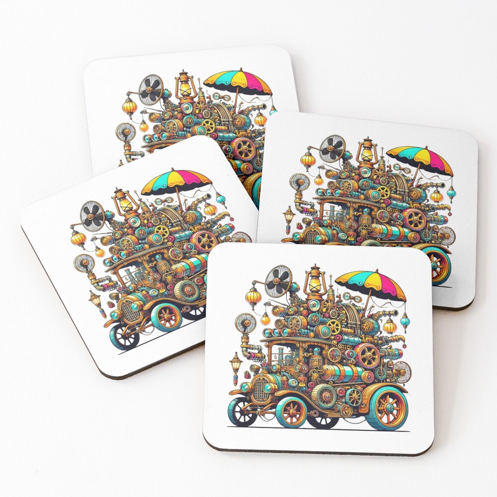 Item preview, Coasters (Set of 4) designed and sold by FacetiousLab.