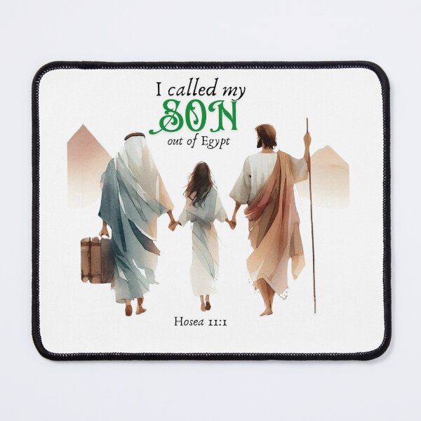 Item preview, I Called My Son Out of Egypt, Hosea 11:1 designed and sold by Faithloveshop.