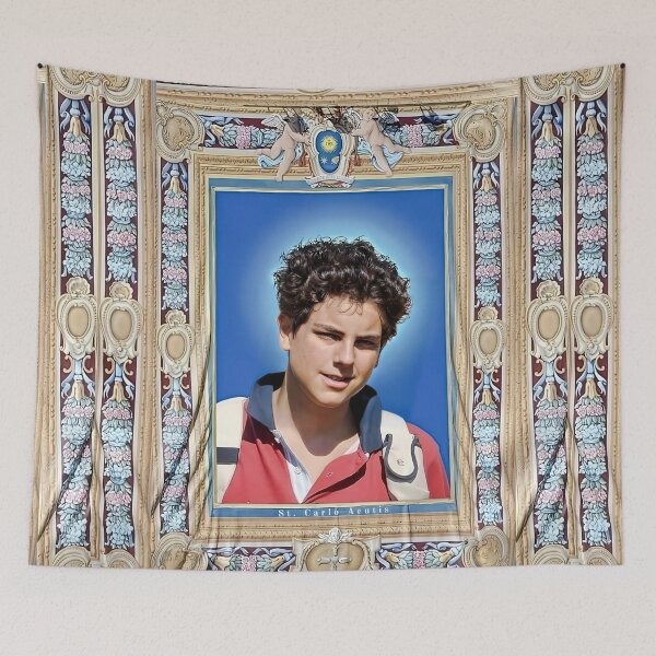 Item preview, Saint Carlo Acutis Santo Carlo Acutis designed and sold by AMDG Line.