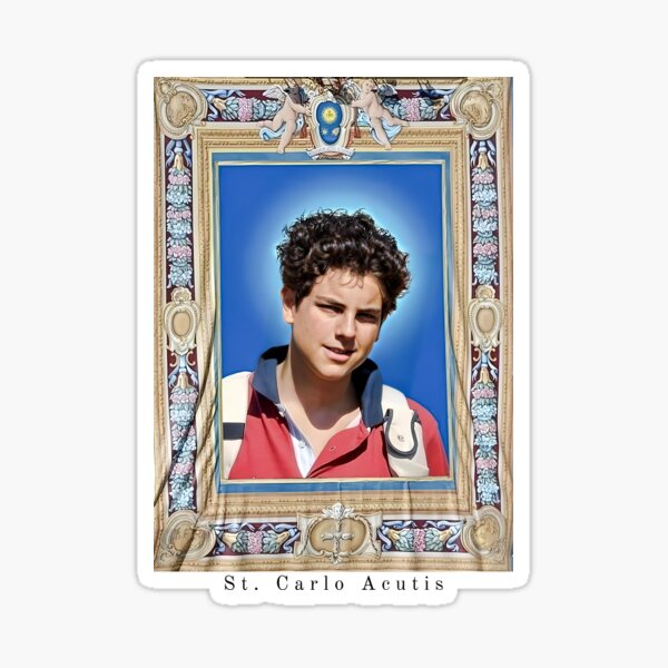 Item preview, Saint Carlo Acutis Santo Carlo Acutis designed and sold by AMDG Line.