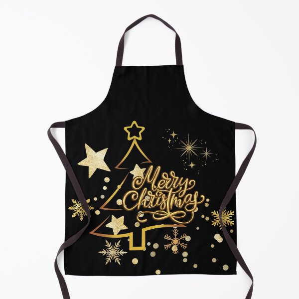 Item preview, Merry Christmas in gold. Golden Christmas tree. designed and sold by FreeSoulLab.