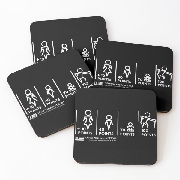 Item preview, Death Race Points System designed and sold by flogthedead.