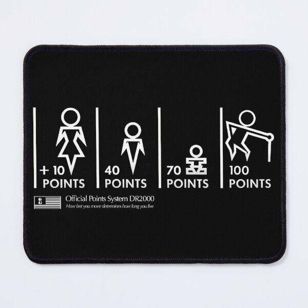 Item preview, Death Race Points System designed and sold by flogthedead.