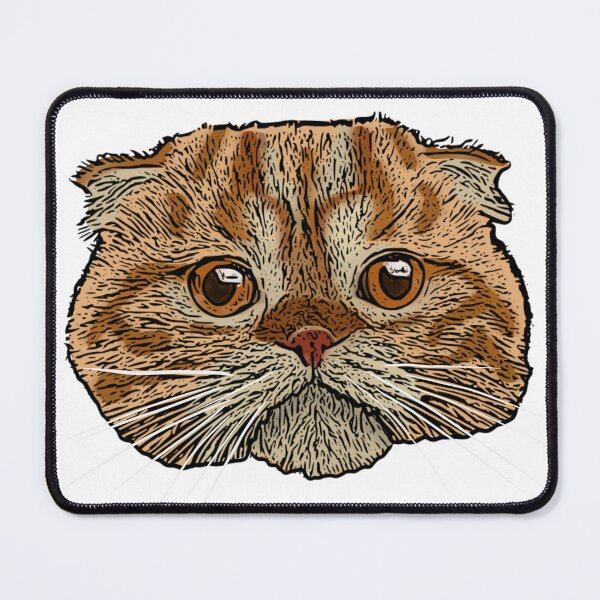 Item preview, scottish fold cat designed and sold by Artbychb.