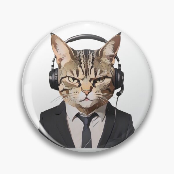 Item preview, All Business Cat designed and sold by PhatsTheCat.
