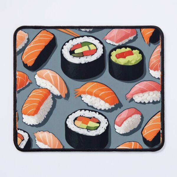 Item preview, SUSHI BACKGROUND PRINT FOODIE WALLPAPER PHONE BACKDROP designed and sold by Arts4U.