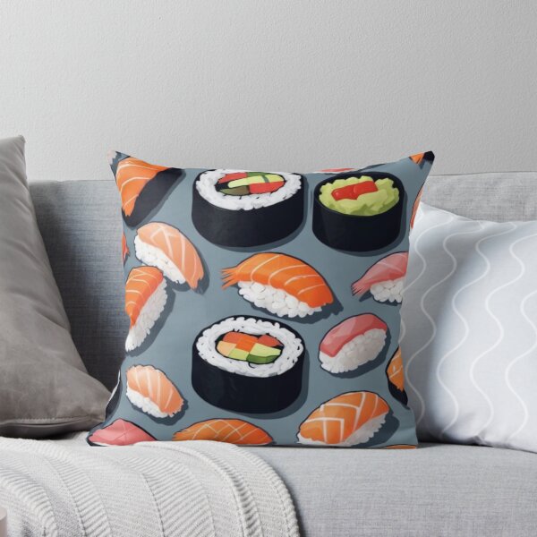 Item preview, SUSHI BACKGROUND PRINT FOODIE WALLPAPER PHONE BACKDROP designed and sold by Arts4U.