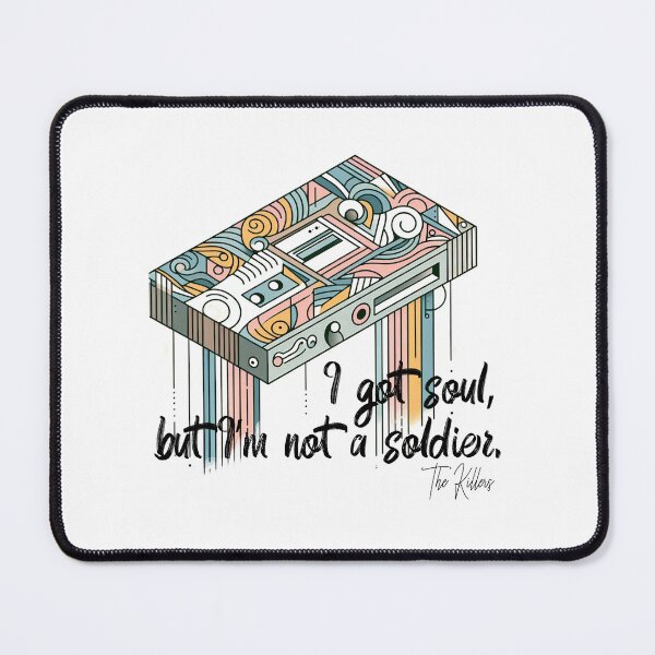 Item preview, I got a soul, but I'm not a soldier designed and sold by Lizandra89.