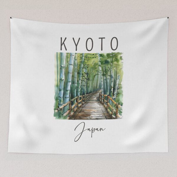 Item preview, A Watercolor Design of Kyoto - Japan designed and sold by Sketch-Shack.