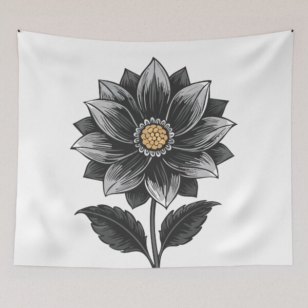 Item preview, Goth Aesthetic Single Flower designed and sold by CosioInc.