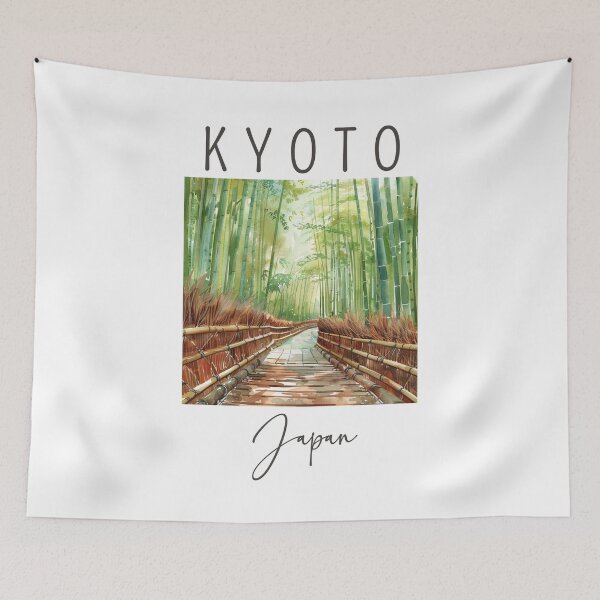 Item preview, A Watercolor Design of Kyoto - Japan designed and sold by Sketch-Shack.