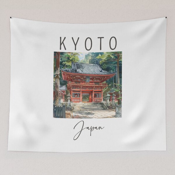 Item preview, A Watercolor Design of Kyoto - Japan designed and sold by Sketch-Shack.