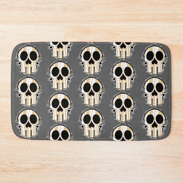 Item preview, Cyber Skull Patch Orange designed and sold by DrowningBeauty.