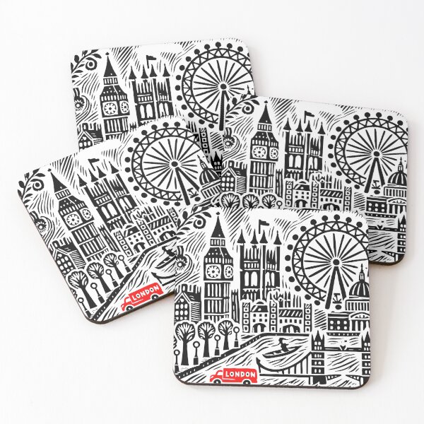 Item preview, Timeless London: A City in Woodcut designed and sold by Carocas20.