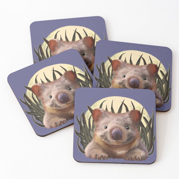 Item preview, Wombat designed and sold by Whimsy Pose Illustrations.
