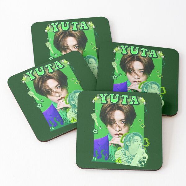 Item preview, NCT 127 Yuta Collage: Neon Green Energy designed and sold by AJUNICE STUDIO.