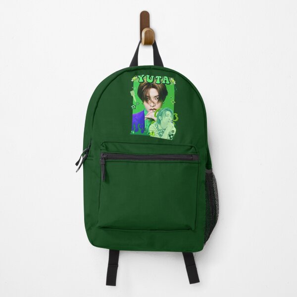 Artikelvorschau, NCT 127 Yuta Collage: Neongrüne Energie entworfen und verkauft von AJUNICE STUDIO.