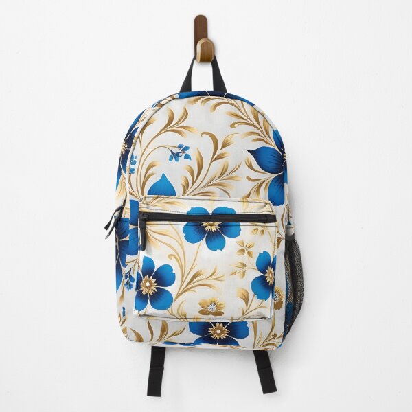 Item preview, Blue and gold pattern designed and sold by Pixevol.