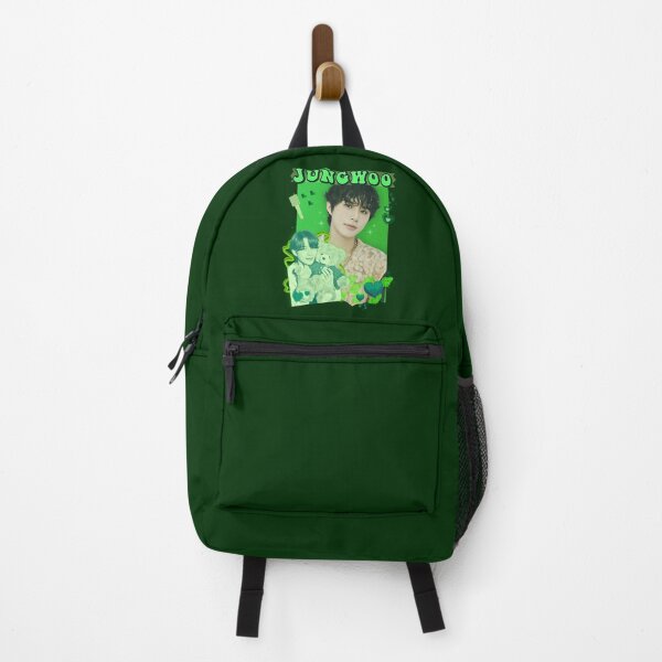 Item preview, Neon Green Vibes: Jungwoo NCT 127 Collage designed and sold by AJUNICE STUDIO.