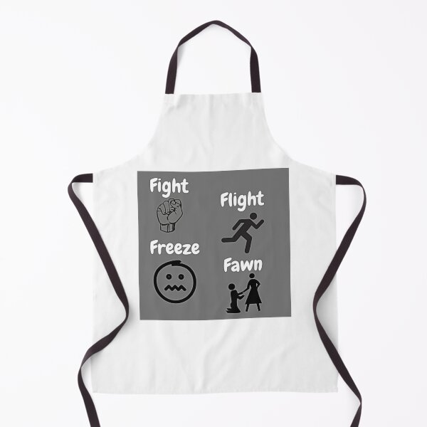 Item preview, People Pleaser Trauma Responses Meme - Fight, Flight, Fawn, Freeze designed and sold by Earth Nature Creations.