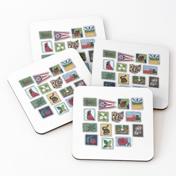 Item preview, Ohio Stamps designed and sold by A Mere Design.