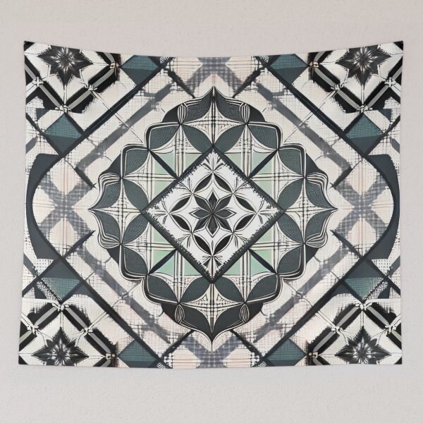 Item preview, Geometric Floral Design designed and sold by BubbleGalaxy.