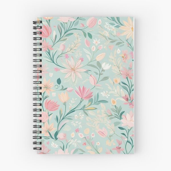 Item preview, Pastel Pink and Yellow Flowers on Green designed and sold by BubbleGalaxy.