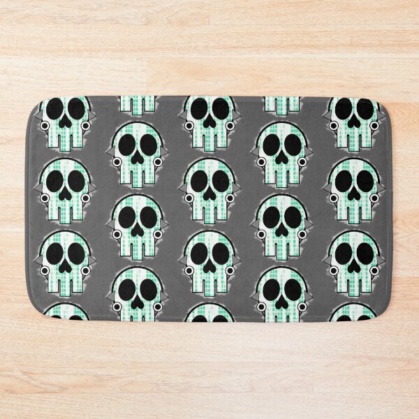 Item preview, Cyber Skull Patch Cyan designed and sold by DrowningBeauty.