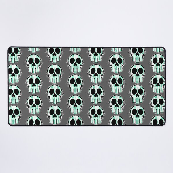Item preview, Cyber Skull Patch Cyan designed and sold by DrowningBeauty.