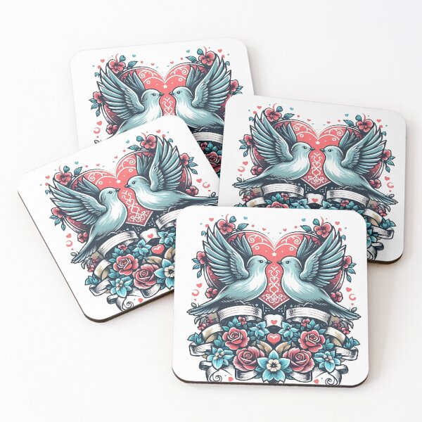 Item preview, Eternal Love between Free Birds, Love and friendship designed and sold by JonelleTshirts.