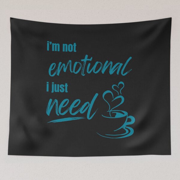 Item preview, Emotional coffee lover designed and sold by BerryMint.