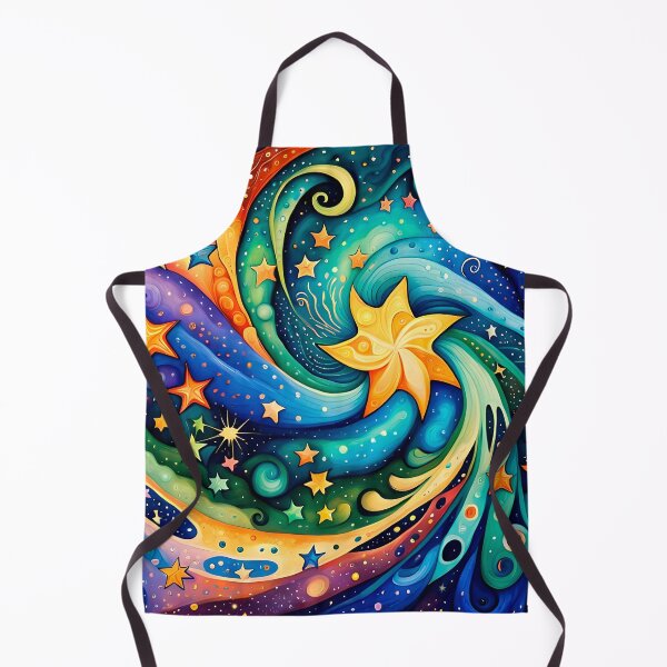 Item preview, Swirly galaxies, multicolored stars and planets - 1 designed and sold by artedamensagem.