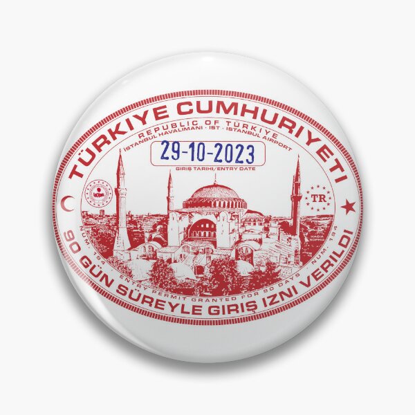 Artikelvorschau, Passstempel - Istanbul, Türkiye entworfen und verkauft von travelwitheric.