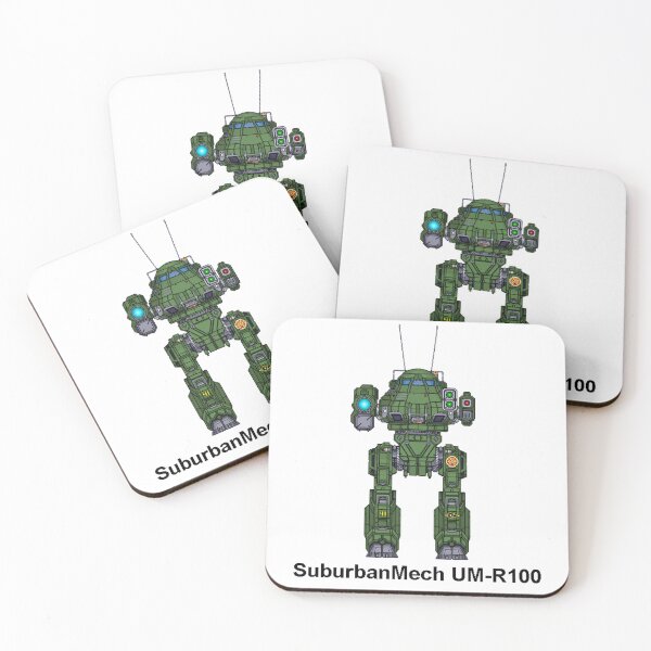 Item preview, SuburbanMech UM-R100 - Inner Sphere BattleMech (6th Syrtis Fusilers) designed and sold by DagleysDesigns.