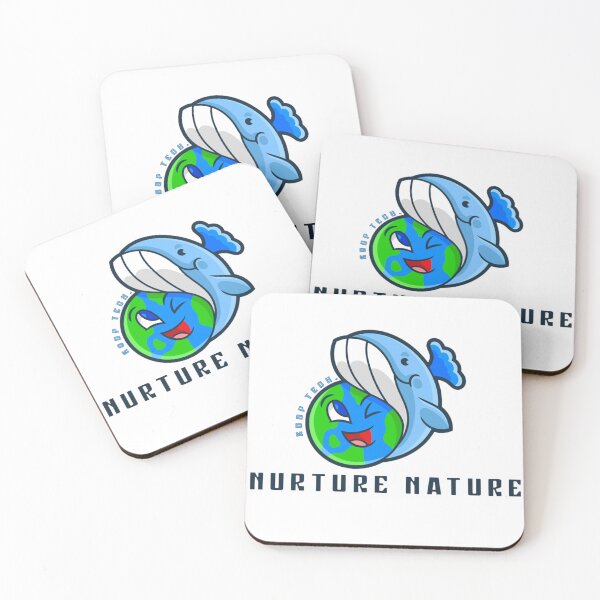 Item preview, Nurture Nature Earth Whale - Koop Tech. designed and sold by StickyMcSticker.