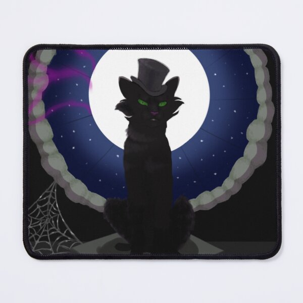 Item preview, Nightwhisper Portrait (OC) Cat Print designed and sold by TheRealestFleet.