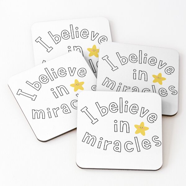 Item preview, I believe in miracles  designed and sold by niiceshop.