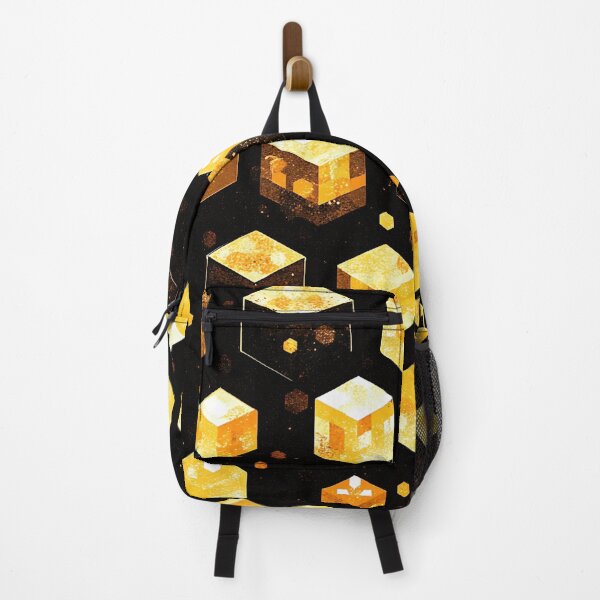 Item preview, Golden Cubes Geometric Boho Pattern designed and sold by HausKatz.