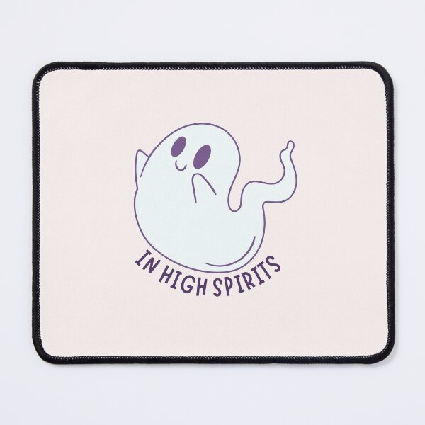 Item preview, In high spirits - cute ghost designed and sold by PeachyLitchi.