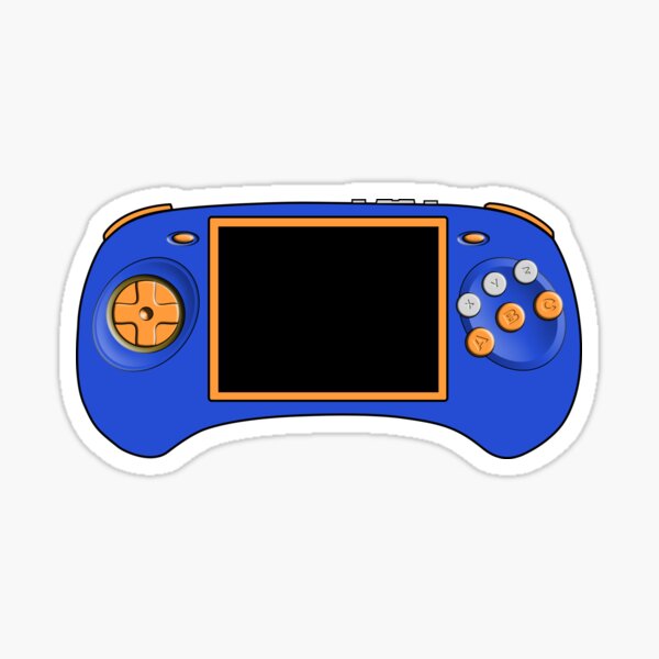 Item preview, RG ARC - Retro Game Console - Blue Orange designed and sold by RetroGDesigns.