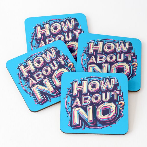 Item preview, How About No, typography designed and sold by maxmaj.