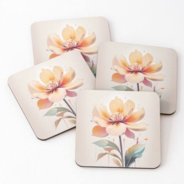 Item preview, Japandi-Style Flower Illustration II designed and sold by melissabeta.