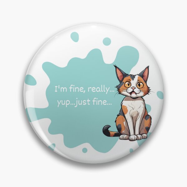 Item preview, Customer Service Cat designed and sold by PhatsTheCat.