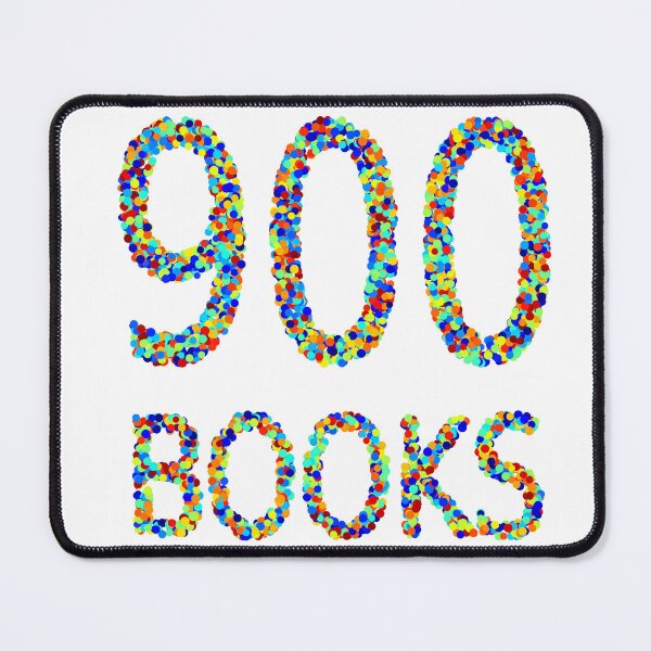 Item preview, 900 books milestone designed and sold by planisphaerium.