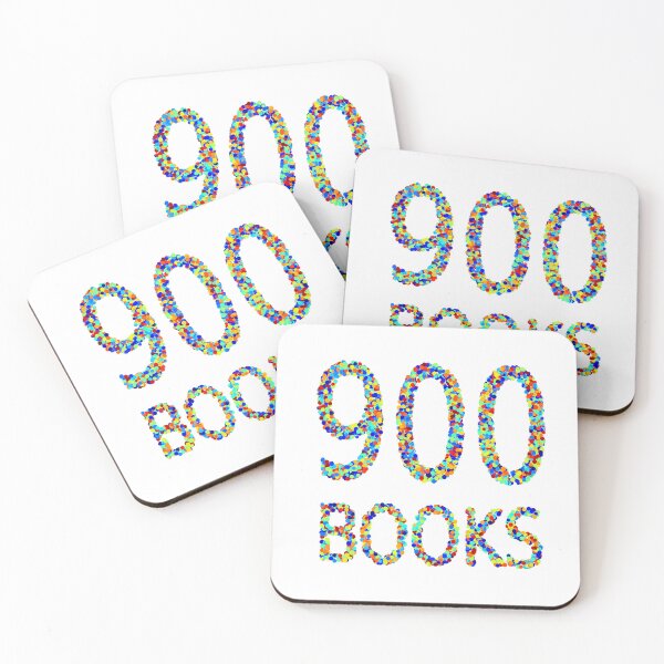 Item preview, 900 books milestone designed and sold by planisphaerium.